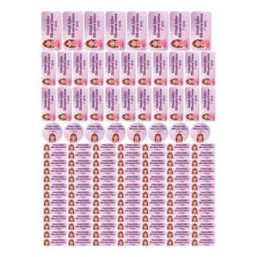 Imagem de 129 Etiquetas Escolares Personalizado Vinil Princesa - Tectoner, Princ