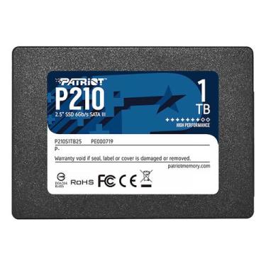 Imagem de SSD Patriot P210 1TB / 2.5" (P210S1TB25)