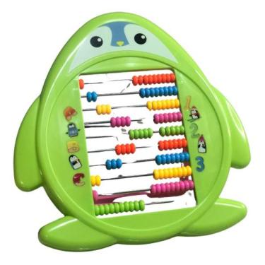 Imagem de Abaco Plastico Contador Escolar 100 Bolinhas 18x14 Sortido - Matemátic