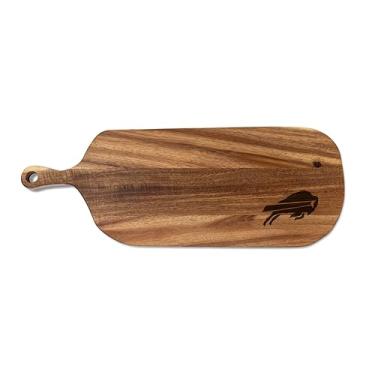 Imagem de The Memory Company | Tábua de servir NFL Acacia Paddle Licenciada, Buffalo Bills