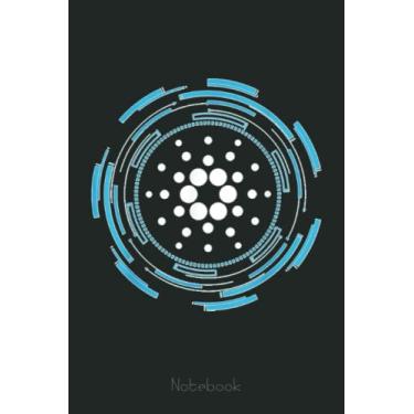 Imagem de Ada Crypto Notebook: Transaction Log Ledger, Air Drop Tracker, Passwords Book for New and Experienced Traders 6x9 110 Page Gift Journal