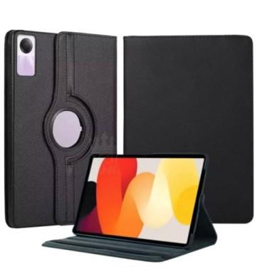 Imagem de Capa de Couro Giratória Para Tablet Redmi Pad SE - Phone Palace (Redmi Pad SE (11) Polegadas)