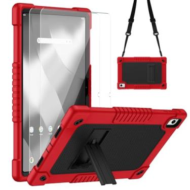 Imagem de Hoibon Para tablet Onn de 12,1 polegadas modelo Pro: 100146663, capa infantil resistente à prova de choque com 2 peças protetoras de tela alça de ombro para Walmart Onn 12,1 polegadas Tablet Pro