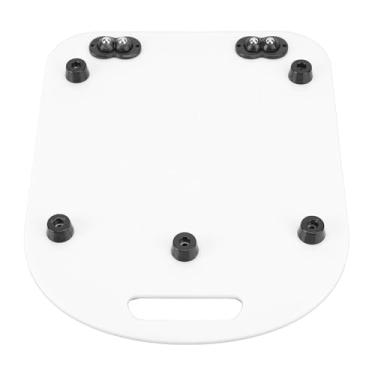 Imagem de Bandeja Deslizante do Liquidificador Com Alça e Almofadas Protetoras, Tapete Deslizante do Misturador, Bandeja Deslizante para Eletrodomésticos de Bancada de Cozinha para (WHITE)