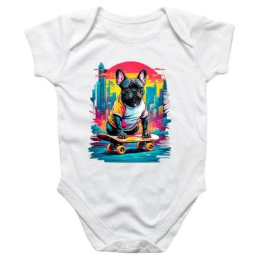 Imagem de Body intantil Bulldog skatista color urbano - Alearts, GG