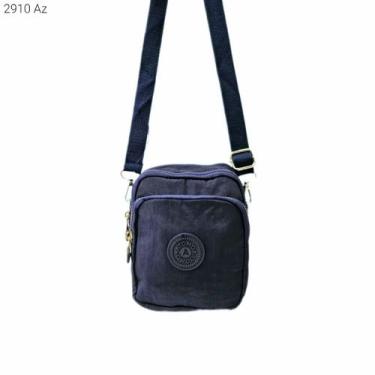 Imagem de Bolsa Feminina Transversal Porta Celular Nylon Tactel Impermeável Supe