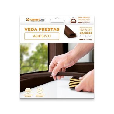 Imagem de  Veda Frestas Para Portas E Janelas 6mm Comfort Door 6 Metros , MARROM
