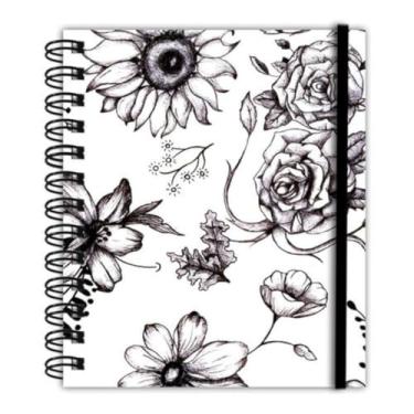 Imagem de Planner Mensal Permanente Agenda - Flores - Artista Cami