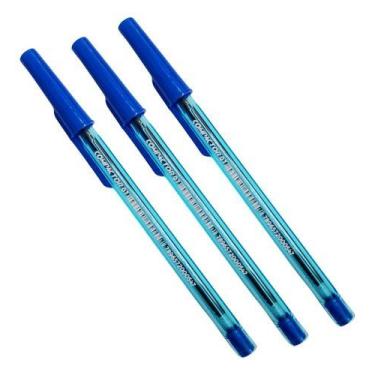 Imagem de 3 Caneta Esferográfica Compactor 07 Escrita Fina