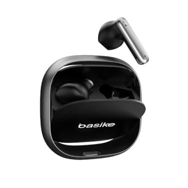 Imagem de Fone de Ouvido Bluetooth TWS Basike G20-H Estéreo, Toque Sensível, 6h de Música, Bateria Recarregável, Bluetooth 5.4 (Preto)