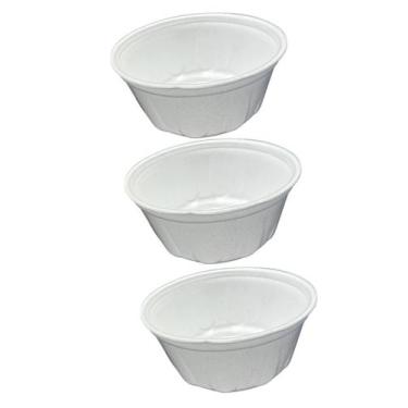 Imagem de Kit 100un Pote Térmico Cumbuca Isopor 200ml p/ sopas caldos - Genérica