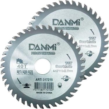 Imagem de Kit 2 Lamina Disco De Corte Prata Circular 40 Dentes 1150mm