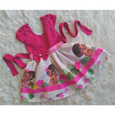 Imagem de Vestido Temático Infantil Moana Baby - act, P