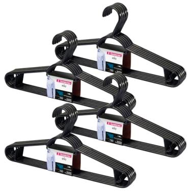 Imagem de Kit 20 Cabide Sanremo Adulto Reforçado Organizador De Roupas