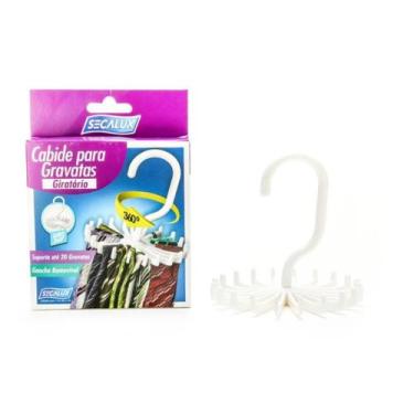 Imagem de KIT 2un Cabide Giratório 20 Hastes para Gravata Secalux