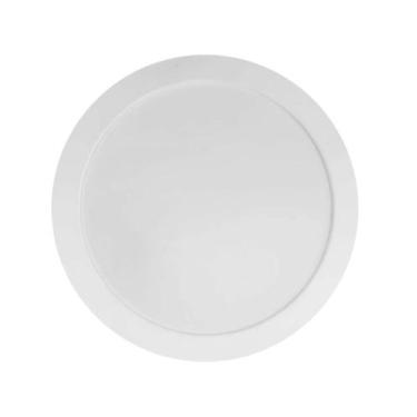 Imagem de Plafon LED Ourolux 24W Branca Quente Embutir