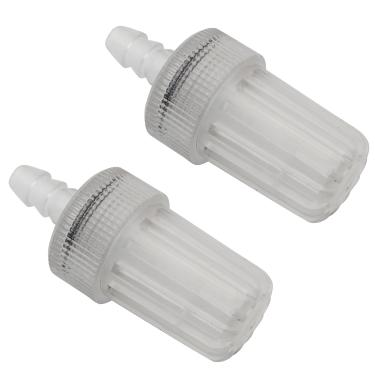 Imagem de LQ Industrial 2 peças filtro de máquina de lavar cabeças de filtro de plástico transparente equipamento de filtragem adaptador de filtro de entrada de pistola de lavagem adequado para conector de