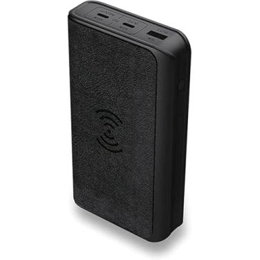 Imagem de Carregador portátil Power Bank Carregamento rápido Bateria externa Power Bank 20000Mah, Power Banks PD 100W/45W Carregador de telefone de carregamento duplo Carregador portátil sem fio de 10