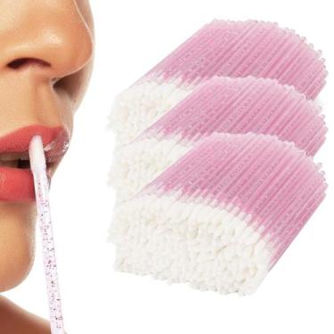 Imagem de Bastão Aplicador Lips Gloss Cílios Alongamento Descartável 300 Un - Ki