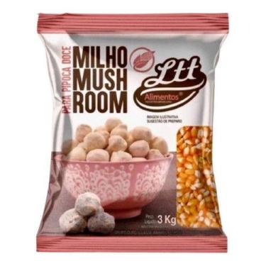 Imagem de Milho Pipoca Mushroom Especial Gourmet Ltt Alimentos 3kg - NoBrand