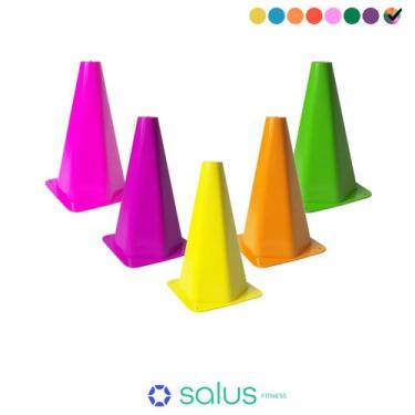 Imagem de Kit Funcional Treino Agilidade 05 Cones - Salus Fitness