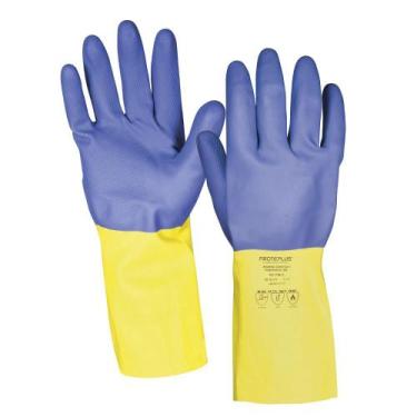Imagem de Luva Neoprene Bicolor Tamanho 9 (441,0003) - Proteplus - 001185