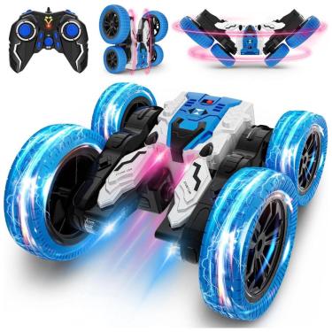 Imagem de Mini Automóvel RC 4x4 Off-Road com Manobras 360°, Recarregável, Ideal para Presentear Meninos de 3 a 12 Anos, Rcabcar