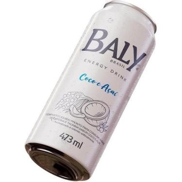 Imagem de Kit c/ 6 Energetico Coco e Acai 473ml Lata Baly