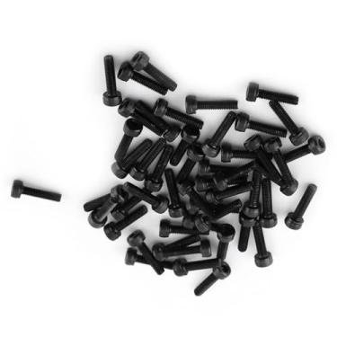 Imagem de Conjunto de Parafusos de Cabeça Sextavada de Liga de Aço Carbono M3, 17 Tamanhos 100 Peças, Ideal para Eletrodomésticos e Escritórios, Montagem (M3*12mm 50 unidades/pacote)