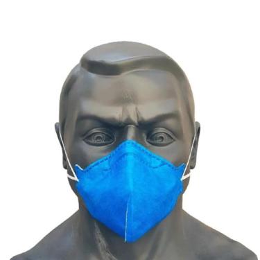 Imagem de Máscara Descartável Azul PFF2 - Rhino - 35 unidades