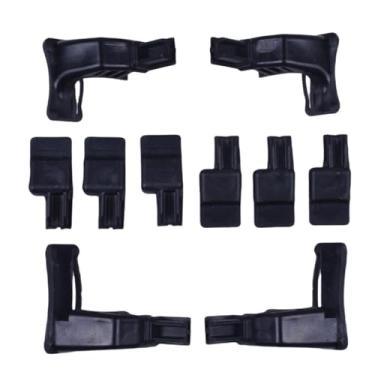 Imagem de Prefer Warehouse Kit de suporte de teto solar Cabrio compatível com Smart W451 Fortwo 2006-2016 serve para A4517820028 e A4517760016 | Conjunto completo de acessórios deslizantes para suavidade