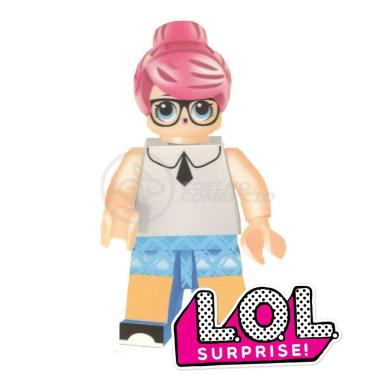 Imagem de Boneca Mini Lol Bloco De Montar - Teacher?S Pet