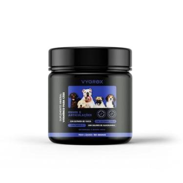 Imagem de Suplemento Articular Saboroso para Cães VYGROX 150g – Ossos e Articulações Fortes com Colágeno Tipo II, Glucosamina e Ômega 3, Sabor Beterraba e Batata Doce (1 unidade)