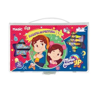 Imagem de Kit Maleta de Pintura 42 peças Maria Clara e JP