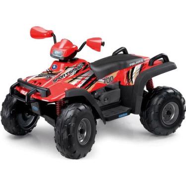 Imagem de Quadriciclo Eletrico Peg Perego Polaris Sportsman Twin Red 12v - Peg-P