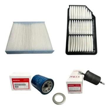 Imagem de Kit Filtros Original Honda Fit City E Wrv 2015 A 2021