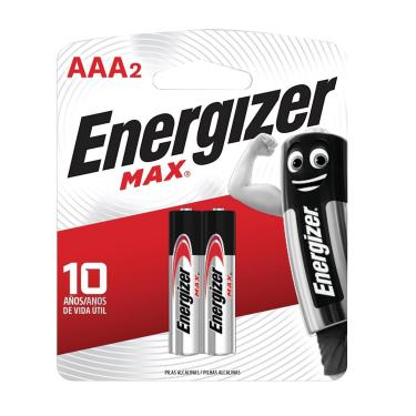 Imagem de Pilha Palito Alcalina E92BP2 com 2 Energizer