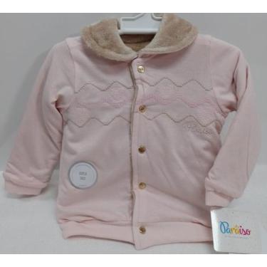 Imagem de Casaco Jaqueta Bebê Menina Dupla Face Inverno Paraiso 14745 - Paraíso,