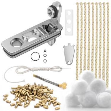 Imagem de Kit de reparo universal para isqueiro 300 peças de pederneira + 20 peças de pavio de algodão + 1 pacote de vedação de vedação de isqueiro + 12 peças de algodão + agulha de algodão, mola de pederneira
