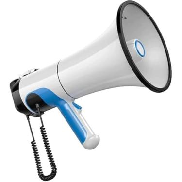 Imagem de Megafone De Megafone De Megafone De Mão Megafones De Mão Controle De Volume Ajustável 100 W Alto-falante De Megafone Dispositivo Usb Atividades Ao Ar Livre Sirene Embutida Megafone Al, A