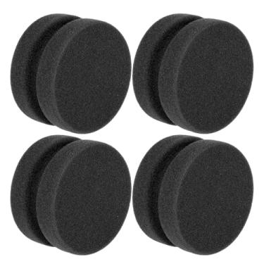 Imagem de Qianyu 4 PÇS Esponjas de Pintura Redondas Esponjas Artista Sintético Esponja de Detalhe Preto Esponja de Cerâmica Dupla Face Absorção Macia Aplicador de Aquarela para Limpeza de Cozinha Arte