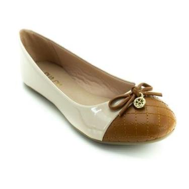 Imagem de Sapatilha Feminina Sua Cia 8303.13882 - Bege e Marrom-Feminino