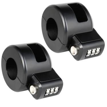 Imagem de PUGED Tampa de dispositivo de bloqueio de maçaneta de porta com código para desativar maçaneta de porta fechadura temporária de combinação para quarto a partir de trava externa (2)