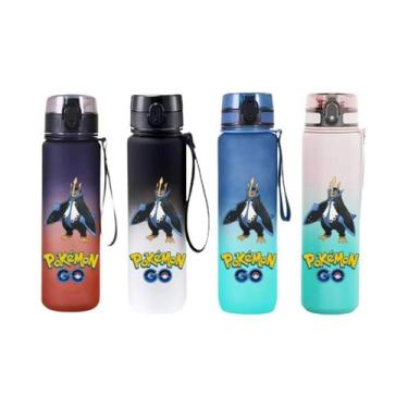 Imagem de 650ML Pokémon Pikachu Charizard Garrafa De Água Esportiva Portátil Par