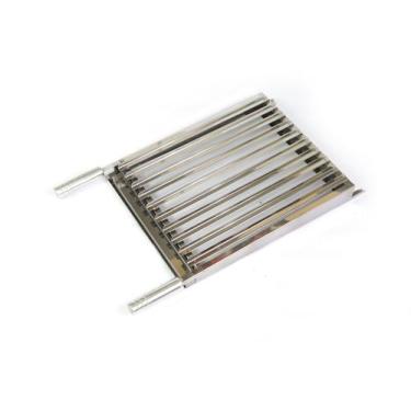 Imagem de Grelha Argentina Inox Grande 91x67 C/Aba Churrasco Parrilla - LAURINDO