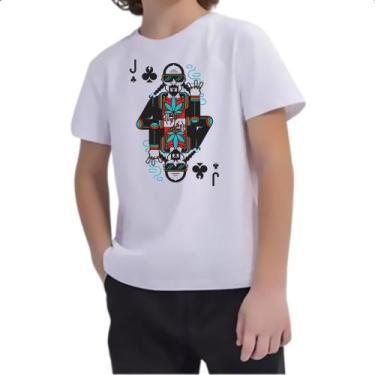 Imagem de Camiseta Infantil Baralho Valete Snoop Dogg - Alearts, 14