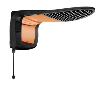 Imagem de Chuveiro Acqua Wave Preto |  Dourado 127v / 5500w