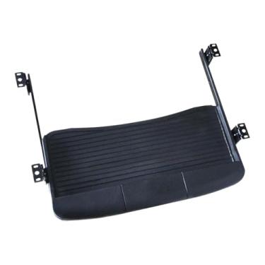 Imagem de KiBcsLic Bandeja deslizante para teclado sob a mesa, gaveta para computador, confortável, ergonômico, suporte para teclado com economia de espaço, para casa, Preto