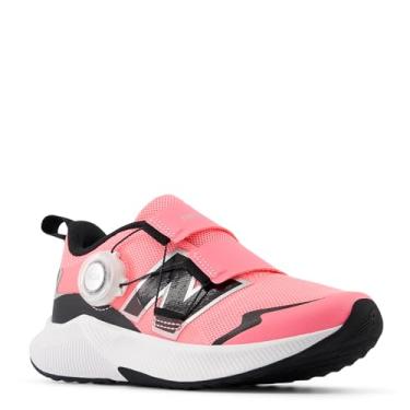 Imagem de New Balance Tênis de corrida infantil unissex DynaSoft Reveal V4 BOA, Ultra rosa/preto, 12 Little Kid