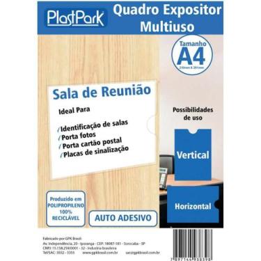 Imagem de Protetor para Documentos Quadro Multiuso C/ADESIVO A4 - Romitec